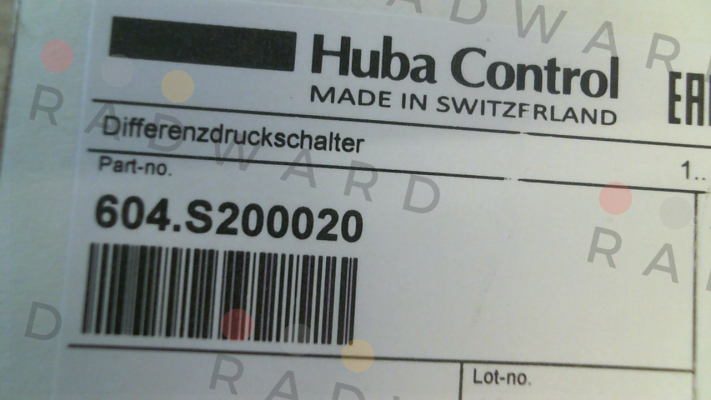 604.S200020 Huba Control