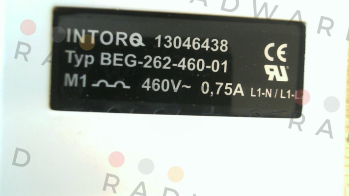 BEG  262-460-01 Intorq