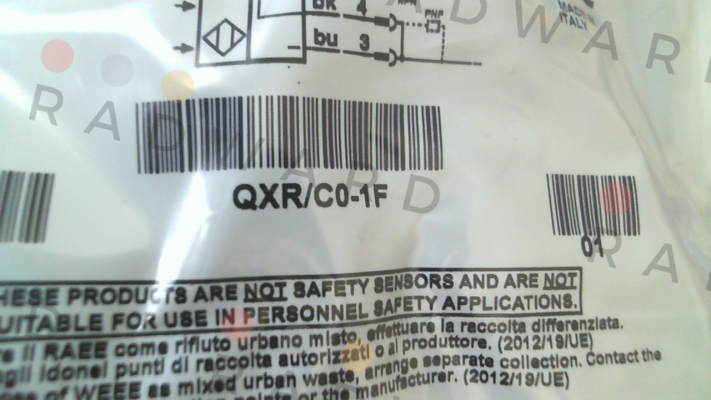 QXR/C0-1F Micro Detectors / Diell (now Datasensing)