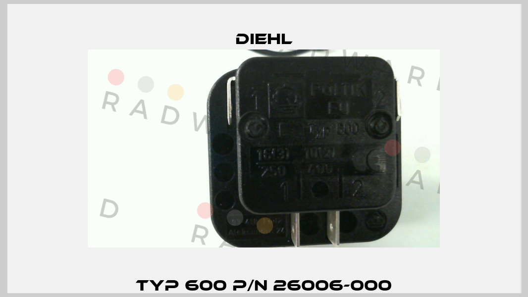 Typ 600 P/N 26006-000 Diehl