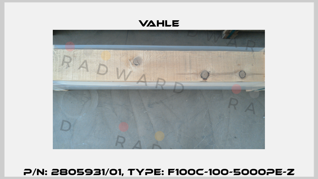 P/n: 2805931/01, Type: F100C-100-5000PE-Z Vahle