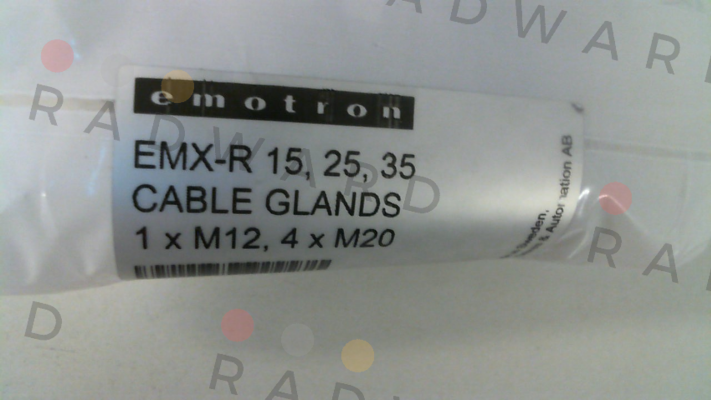 Cable gland kit EMX-R (metrisk) Emotron