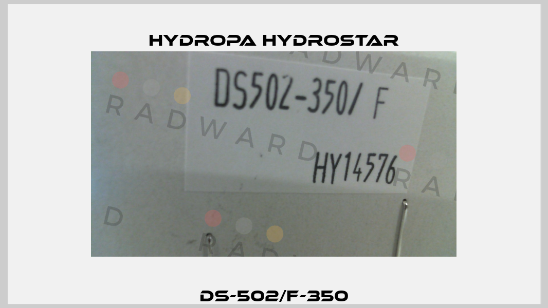 DS-502/F-350 Hydropa Hydrostar