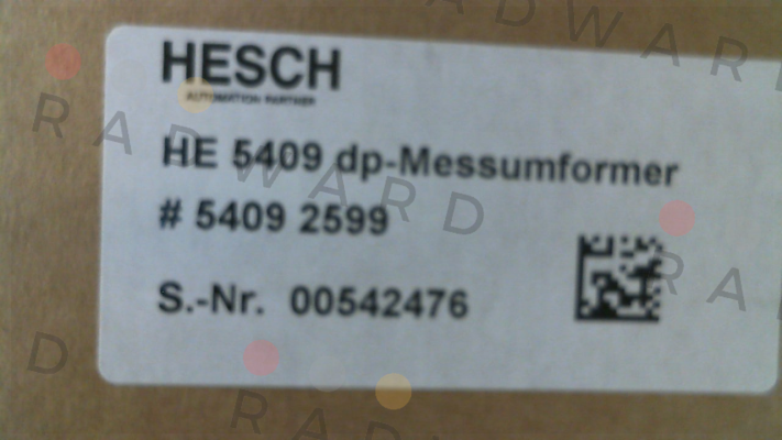 HE 5409 (5409 2599) Hesch Automation