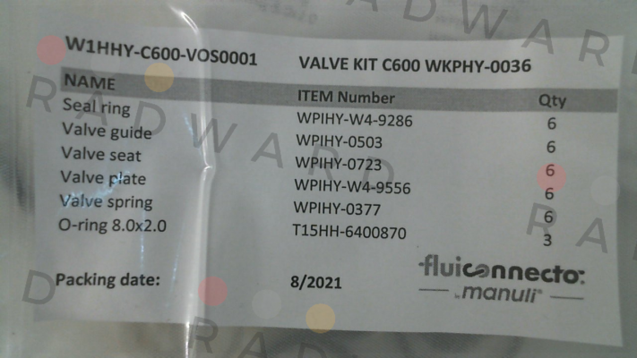 W1HHY-C600-VOS0001 Hytar