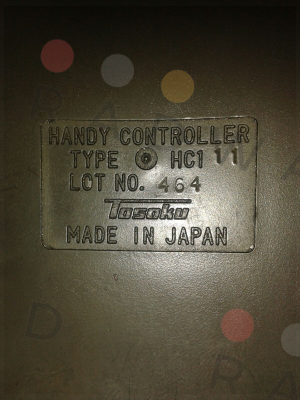 Type HC1,Lot No 464  TOSOKU