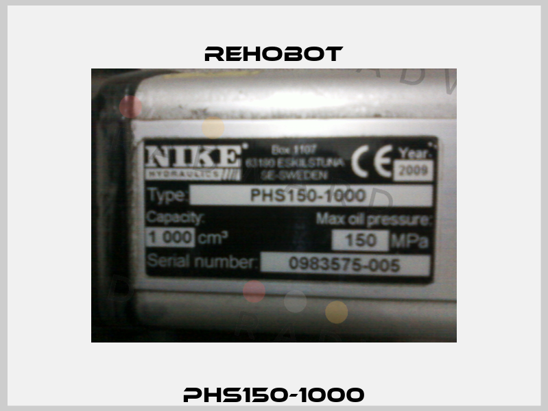 PHS150-1000 Rehobot