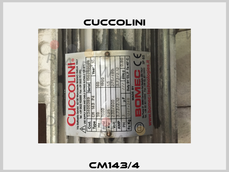 CM143/4 Cuccolini