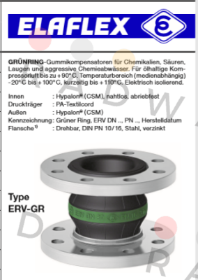 ERV-GR 250.10 Elaflex