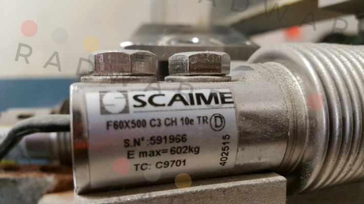 P/N: 402515, Type: F60X500 C3 CH 10e TR Scaime