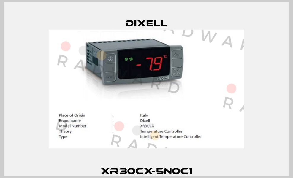 XR30CX-5N0C1 Dixell