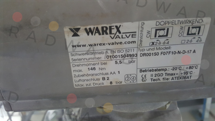 AT 150.DR AT150  Warex