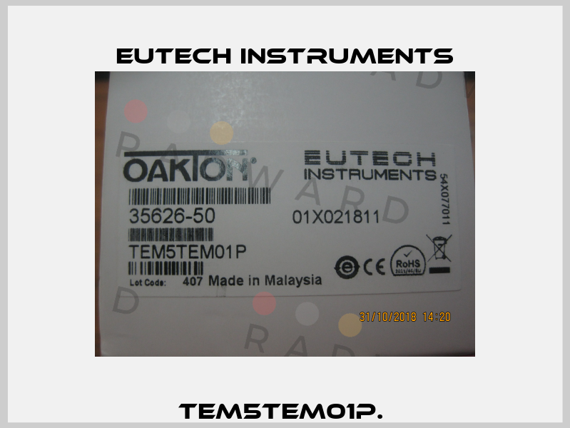 TEM5TEM01P.  Eutech Instruments