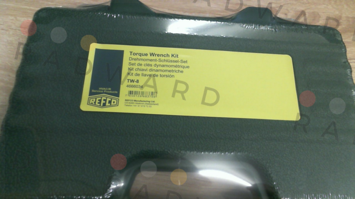 p/n: 4666034, Type: TW-8 Refco
