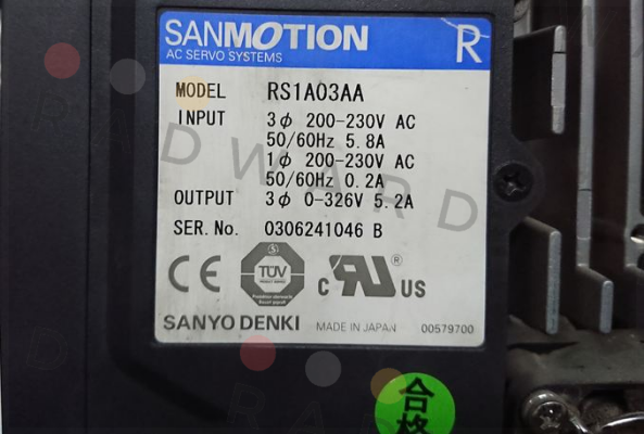 RS1A03 Sanyo Denki