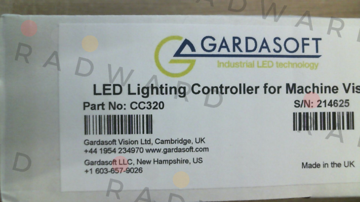 CC320 Gardasoft