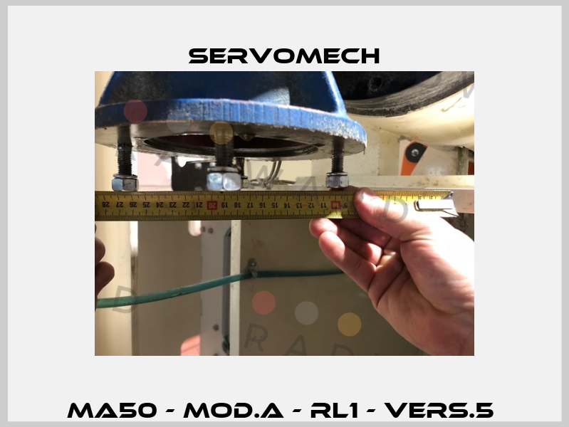 MA50 - Mod.A - RL1 - Vers.5  Servomech