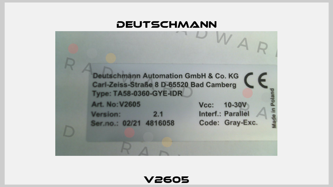 V2605 Deutschmann
