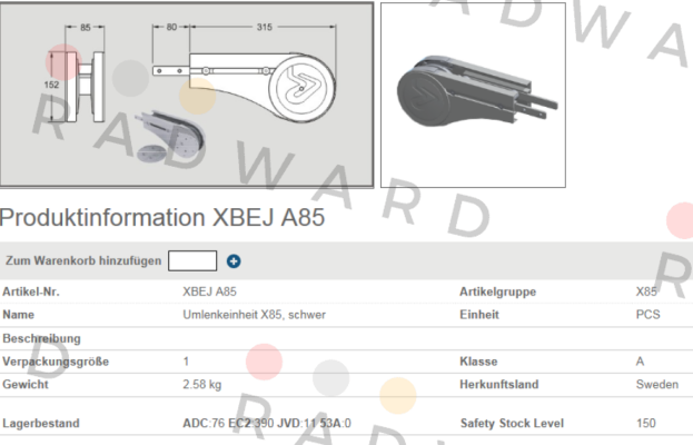 XBEJ A85 FlexLink