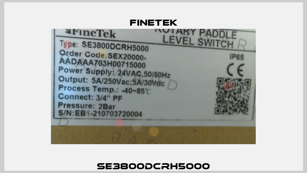 SE3800DCRH5000 Finetek