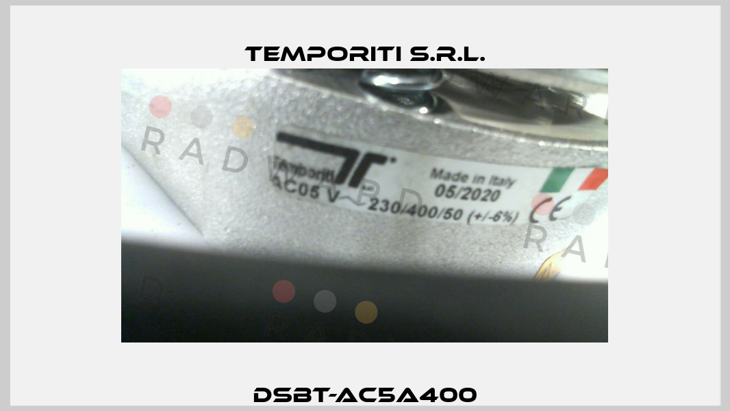 DSBT-AC5A400 Temporiti s.r.l.