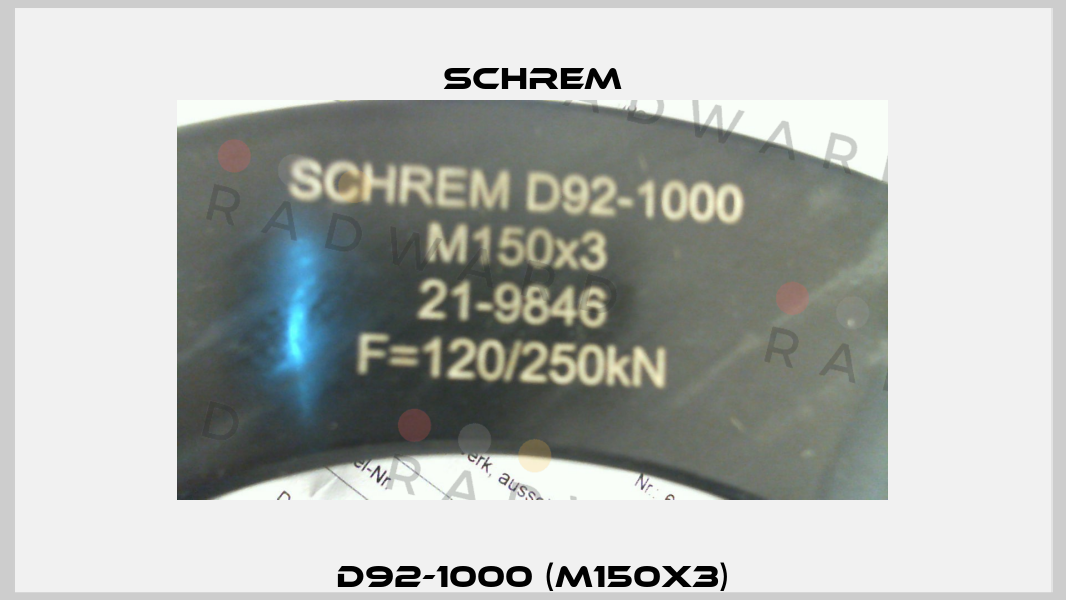 D92-1000 (M150x3) Schrem