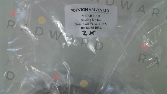seal kit for valve 2566 DN80/65 Valtaco