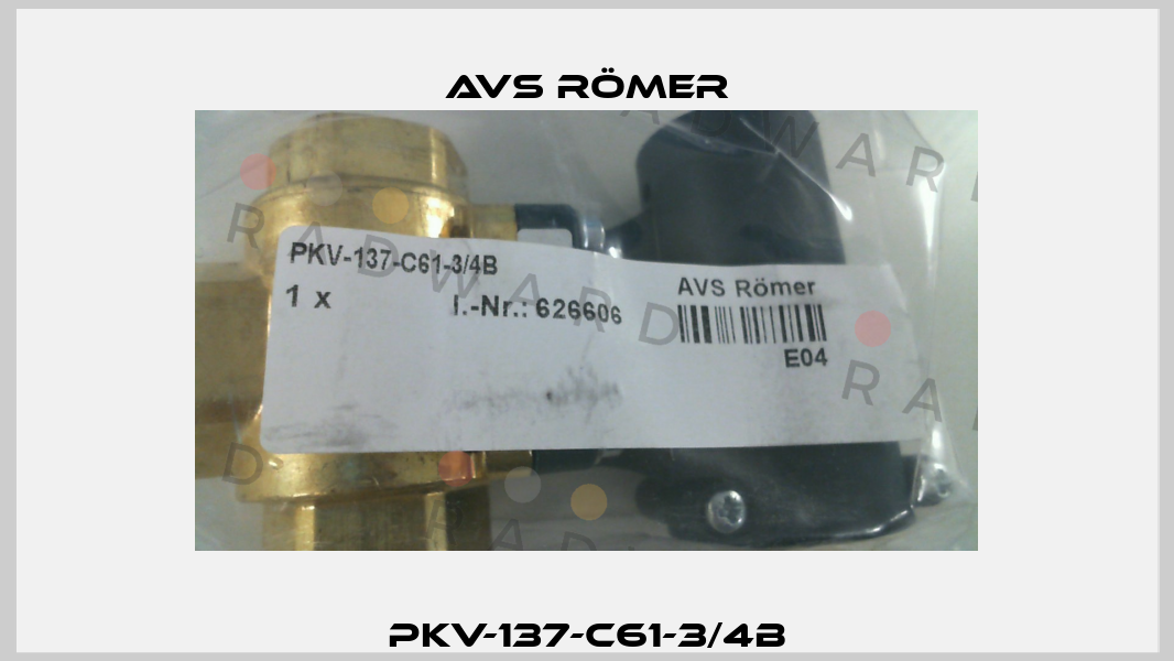 PKV-137-C61-3/4B Avs Römer
