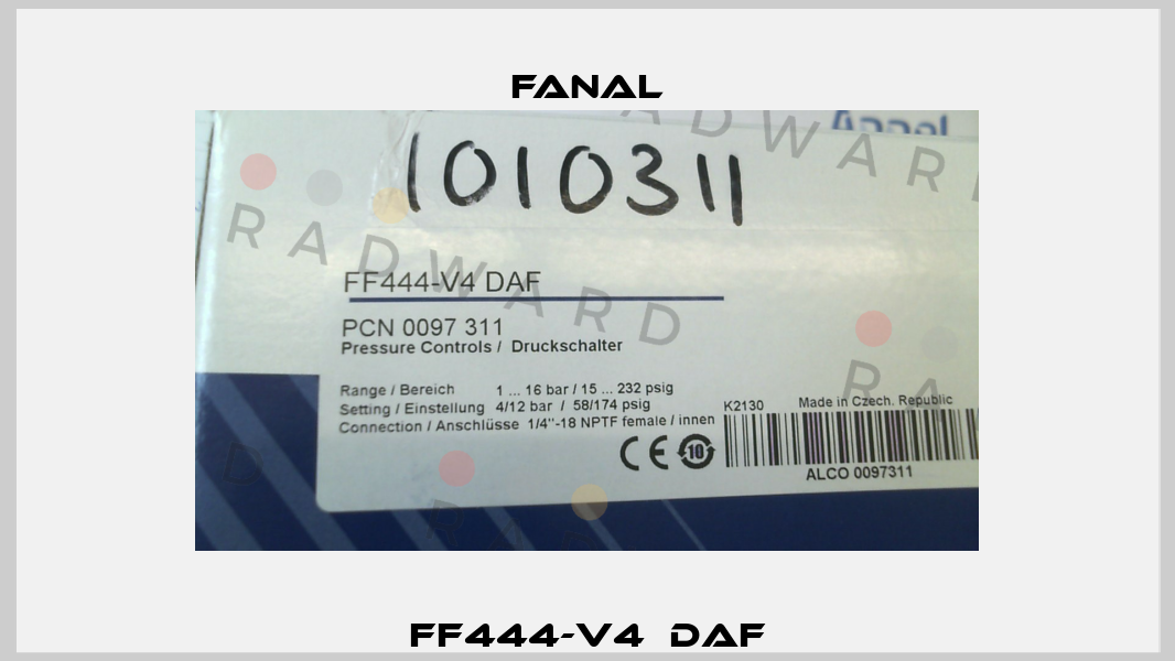 FF444-V4  DAF Fanal