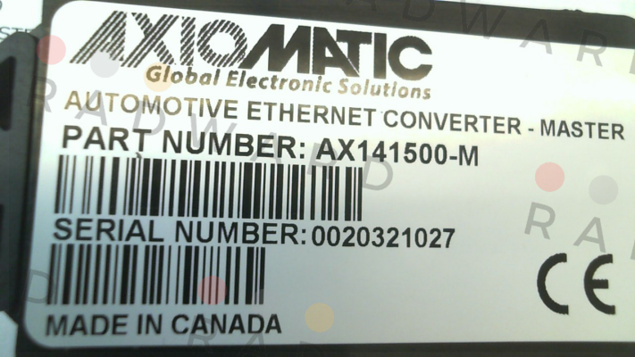 Ax140500-M Axiomatic Technologies Corp.