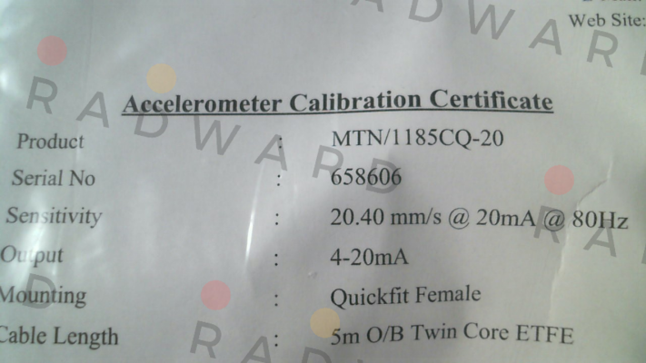 MTN/1185CQ-20 Monitran