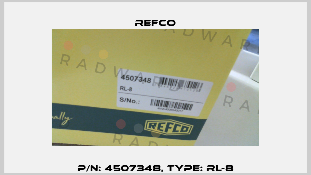 p/n: 4507348, Type: RL-8 Refco