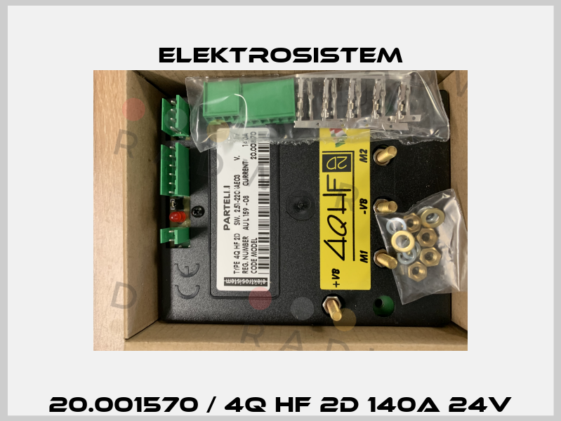 20.001570 / 4Q HF 2D 140A 24V Elektrosistem