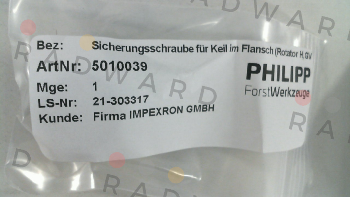 5010039 Indexator