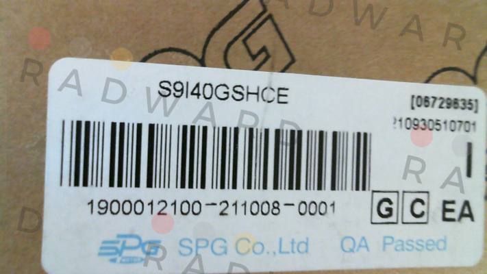 S9I40GSHCE Spg Motor