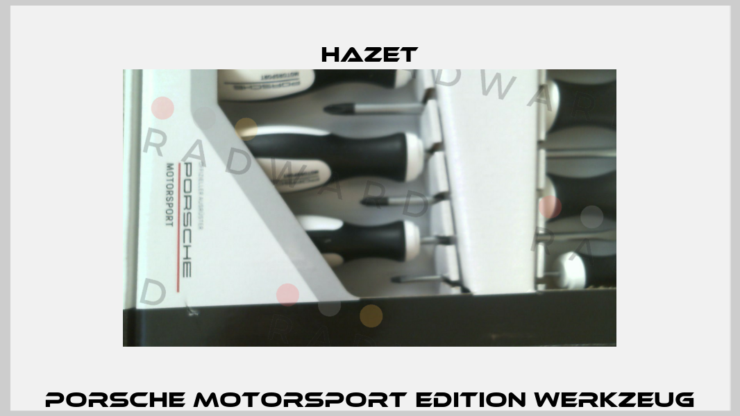 Porsche Motorsport Edition Werkzeug Hazet