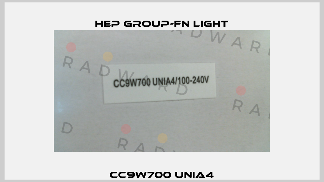 CC9W700 UNIA4 Hep group-FN LIGHT