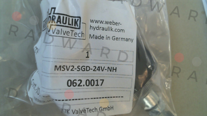 MSV2-SGD-24V-NH Weber