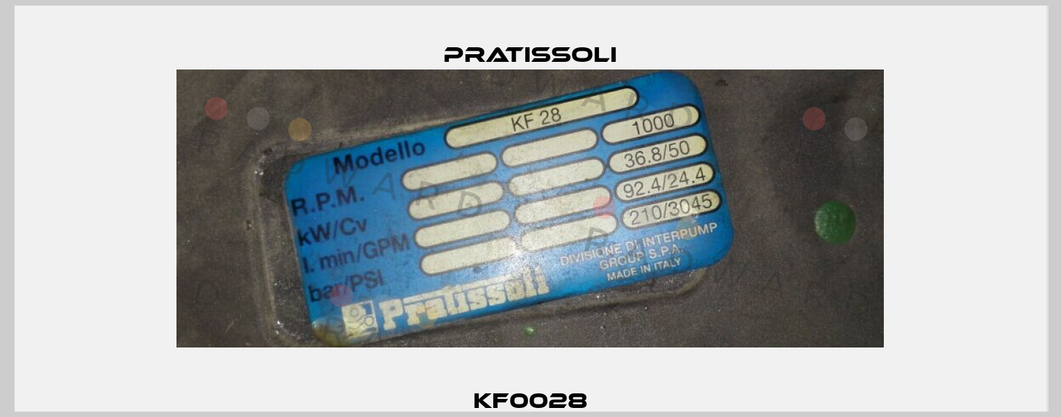 KF0028 Pratissoli
