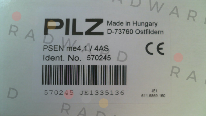 p/n: 570245, Type: PSEN me4.1 / 4AS Pilz