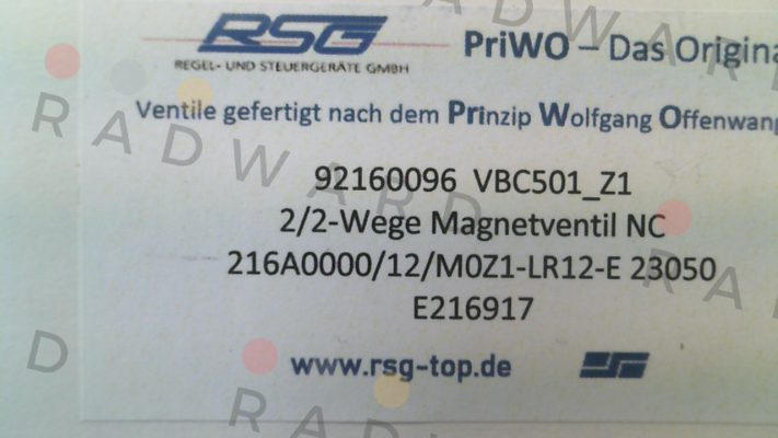 VBC 501 12mm OFFENWANGER