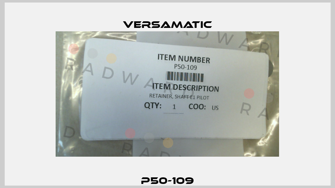 P50-109 VersaMatic