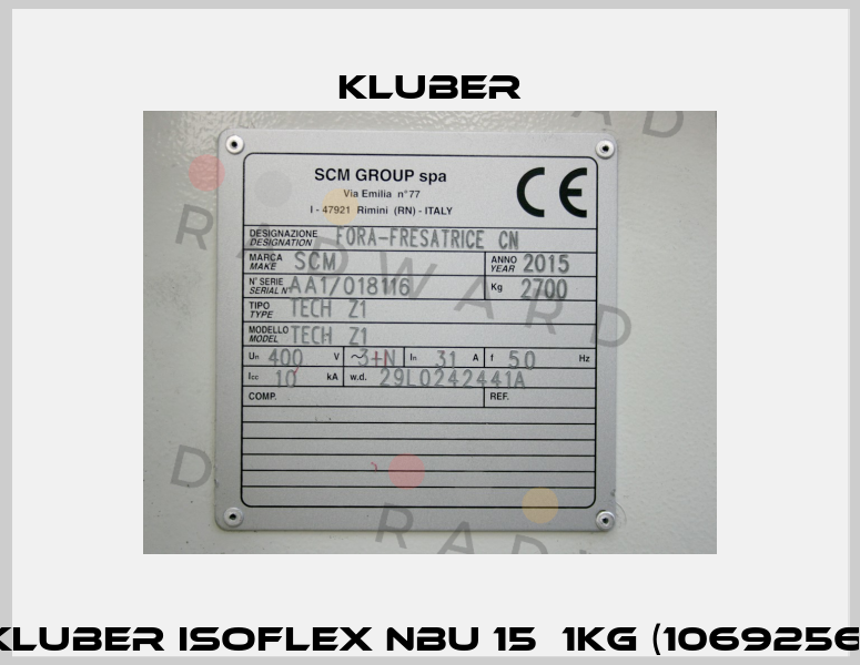 Kluber ISOFLEX NBU 15  1kg (1069256) Kluber