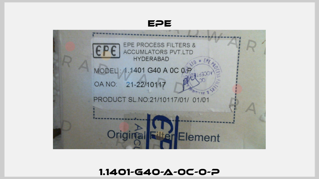 1.1401-G40-A-0C-0-P Epe
