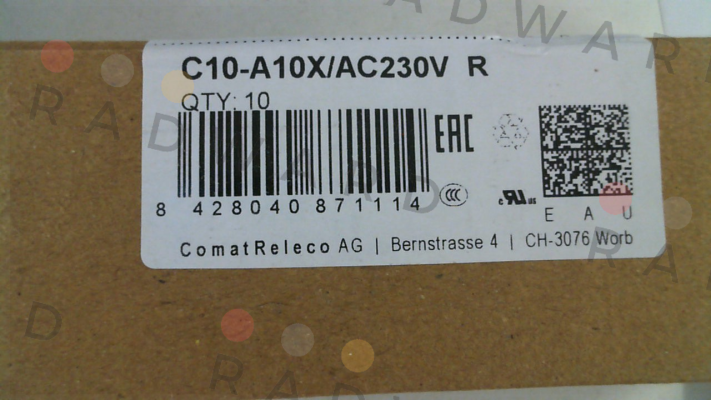 C10-A10X/AC230V Comat Releco