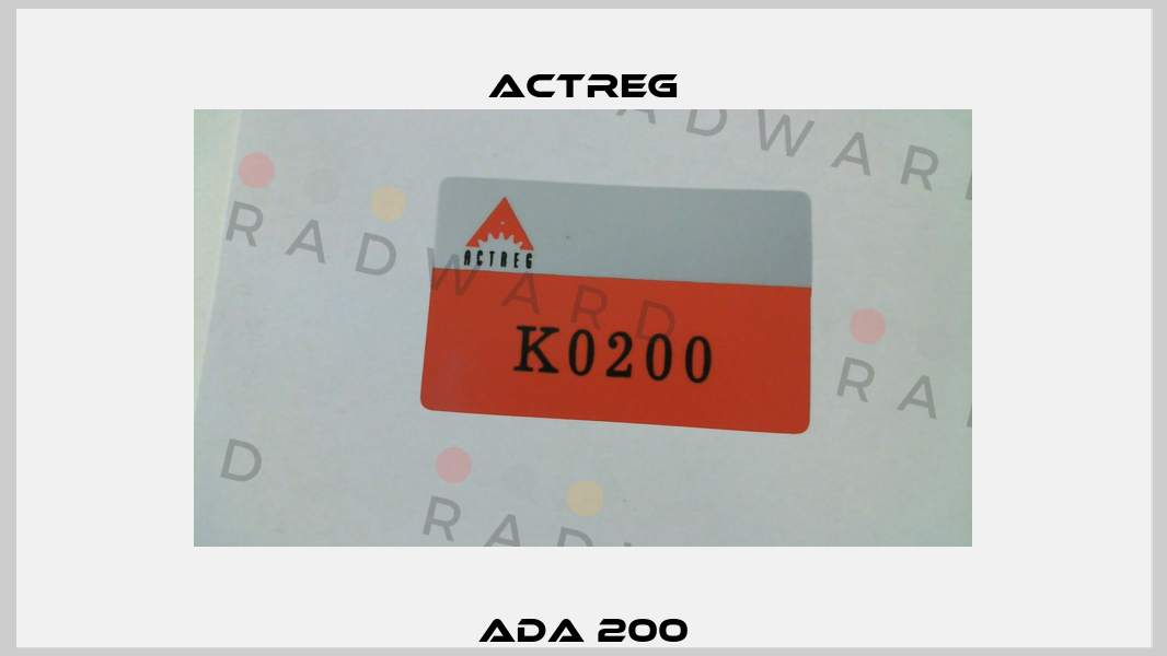 ADA 200 Actreg