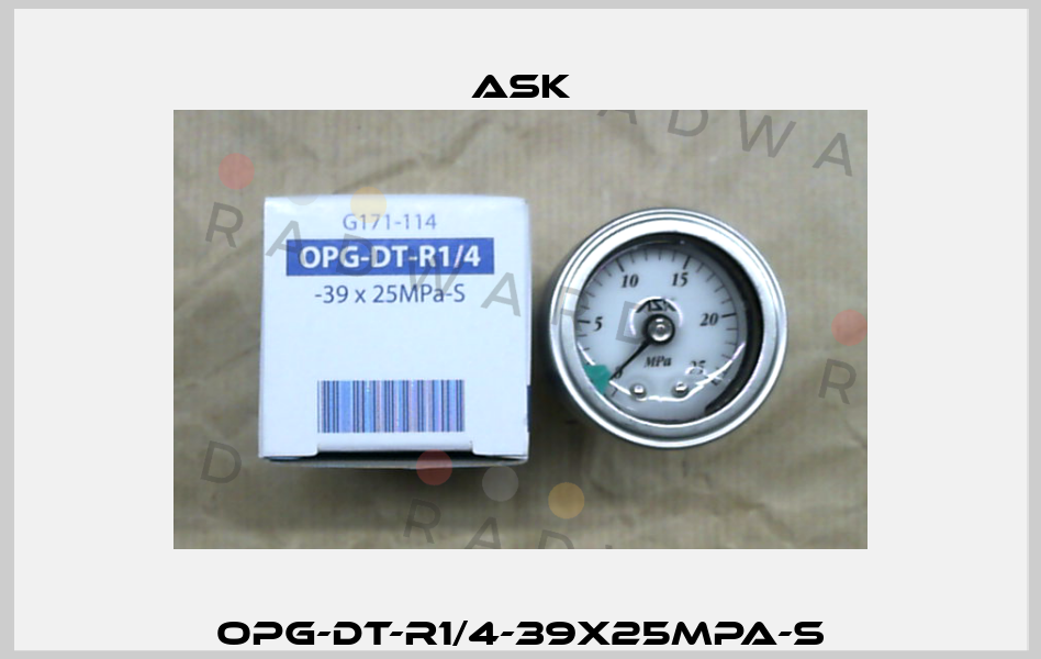 OPG-DT-R1/4-39X25mpA-S Ask