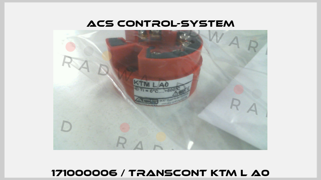 171000006 / Transcont KTM L A0 Acs Control-System
