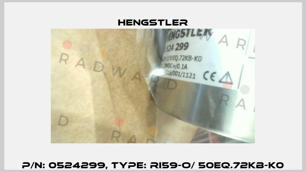 p/n: 0524299, Type: RI59-O/ 50EQ.72KB-K0 Hengstler