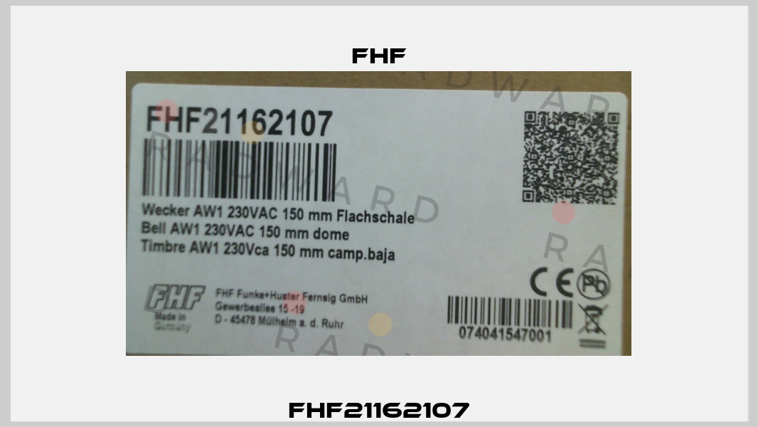 FHF21162107 FHF